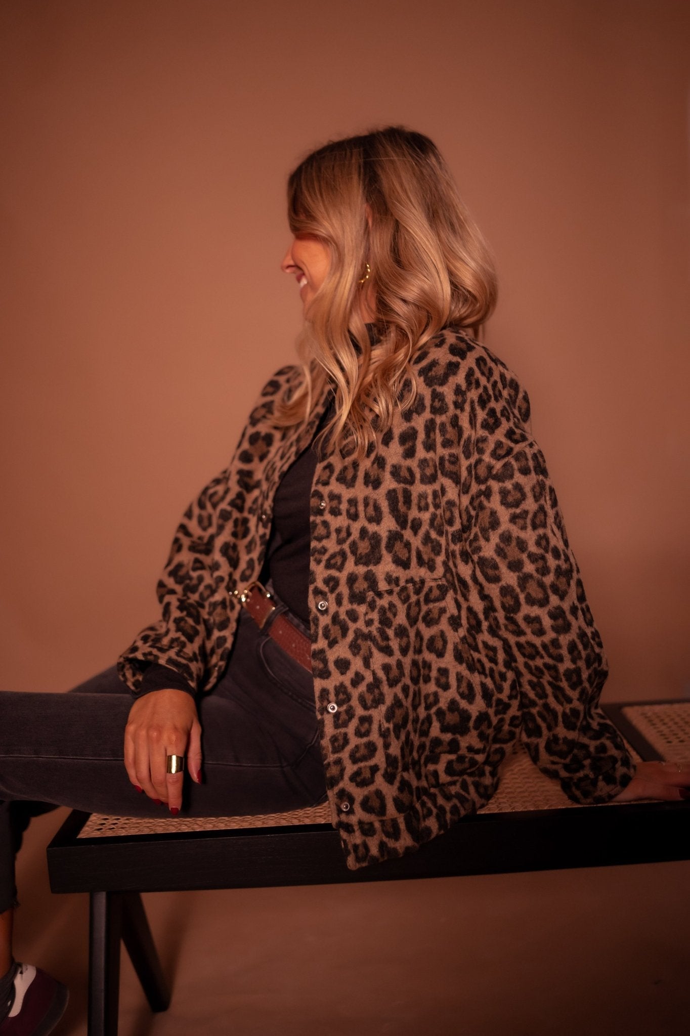 Charlene – Trendy leopard jacket