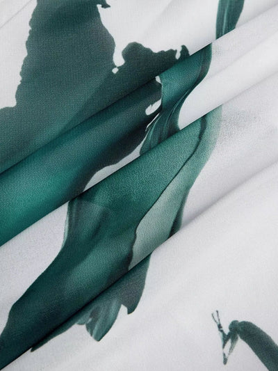 Nayla™ | Watercolor Print Maxi Dress