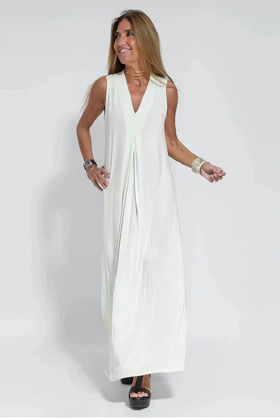 Ava™ | Elegant long dress + cardigan