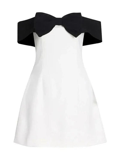 Zariah | Mini Bow Dress